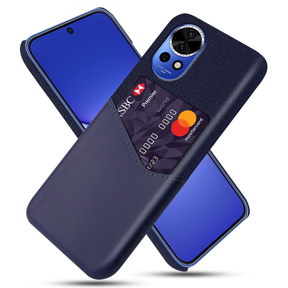 For Huawei nova 12 Pro 5G / nova 12 Ultra 5G Card Slot Phone Case PU Leather Coated Hard PC Cover