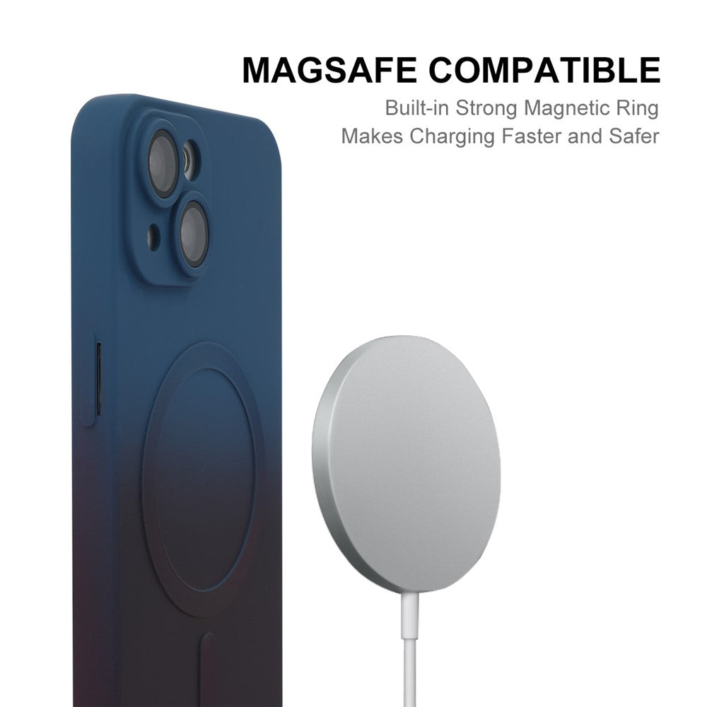 ENAKY HAT PRINCE Magnetiskt Skal För iPhone 14 Kompatibelt med MagSafe Linsskydd