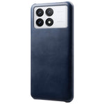 For Xiaomi Redmi K70E 5G / Poco X6 Pro 5G Calf Texture Phone Case Anti-Scratch PU Leather Coated PC Cover