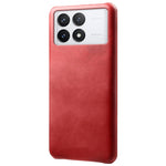 For Xiaomi Redmi K70E 5G / Poco X6 Pro 5G Calf Texture Phone Case Anti-Scratch PU Leather Coated PC Cover