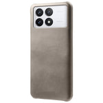 For Xiaomi Redmi K70E 5G / Poco X6 Pro 5G Calf Texture Phone Case Anti-Scratch PU Leather Coated PC Cover