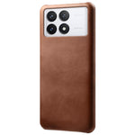 For Xiaomi Redmi K70E 5G / Poco X6 Pro 5G Calf Texture Phone Case Anti-Scratch PU Leather Coated PC Cover