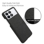 For Xiaomi Redmi K70E 5G / Poco X6 Pro 5G Phone Case Soft Cloth Texture Anti-Shock Cover