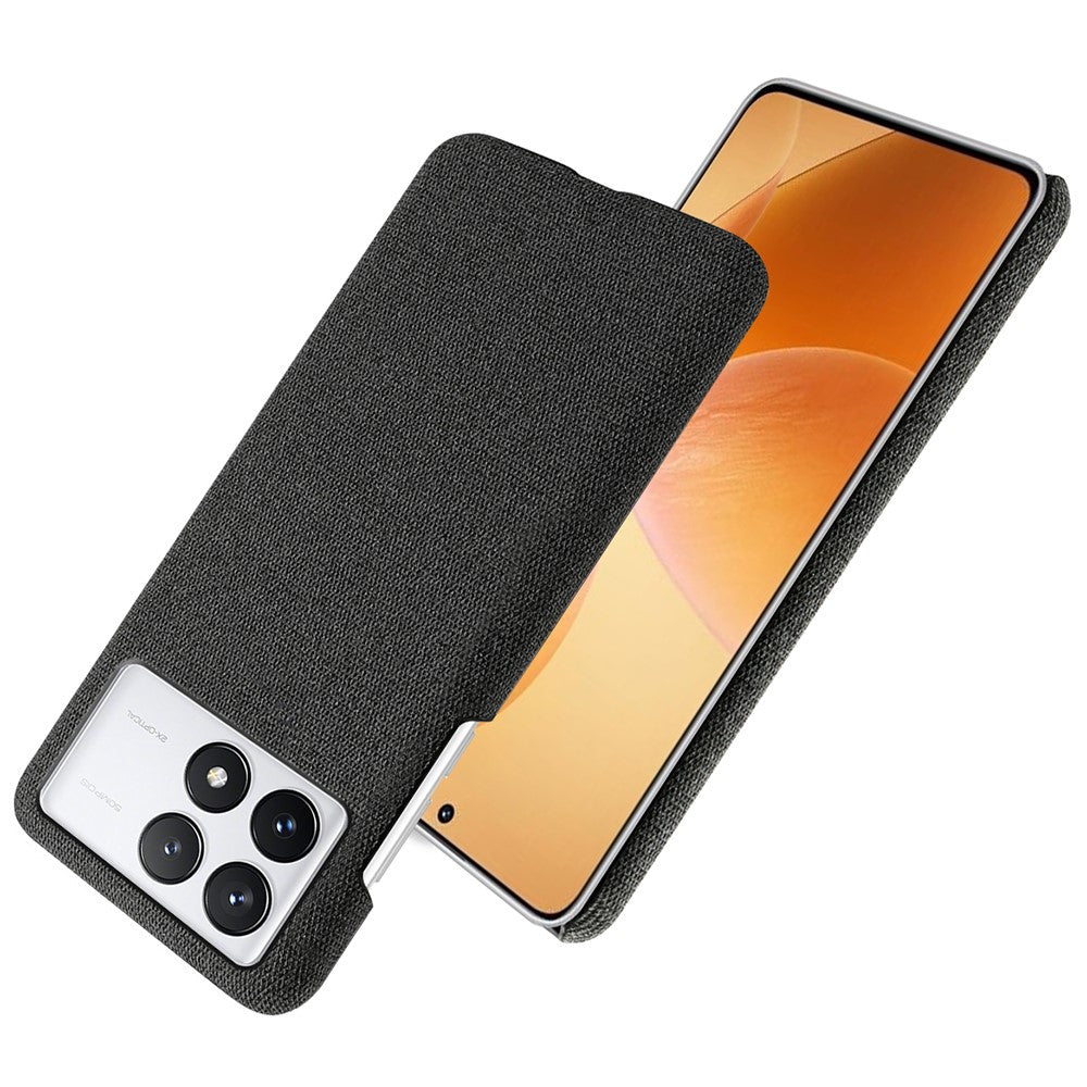 For Xiaomi Redmi K70E 5G / Poco X6 Pro 5G Phone Case Soft Cloth Texture Anti-Shock Cover