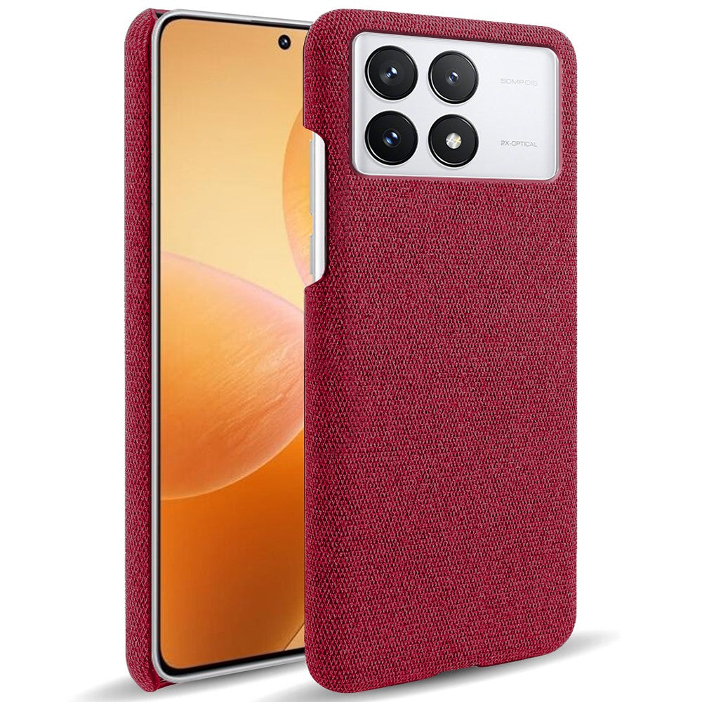 For Xiaomi Redmi K70E 5G / Poco X6 Pro 5G Phone Case Soft Cloth Texture Anti-Shock Cover