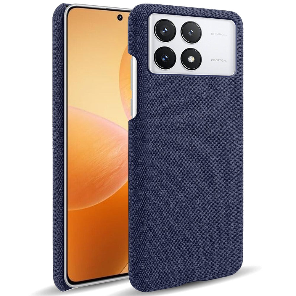 For Xiaomi Redmi K70E 5G / Poco X6 Pro 5G Phone Case Soft Cloth Texture Anti-Shock Cover
