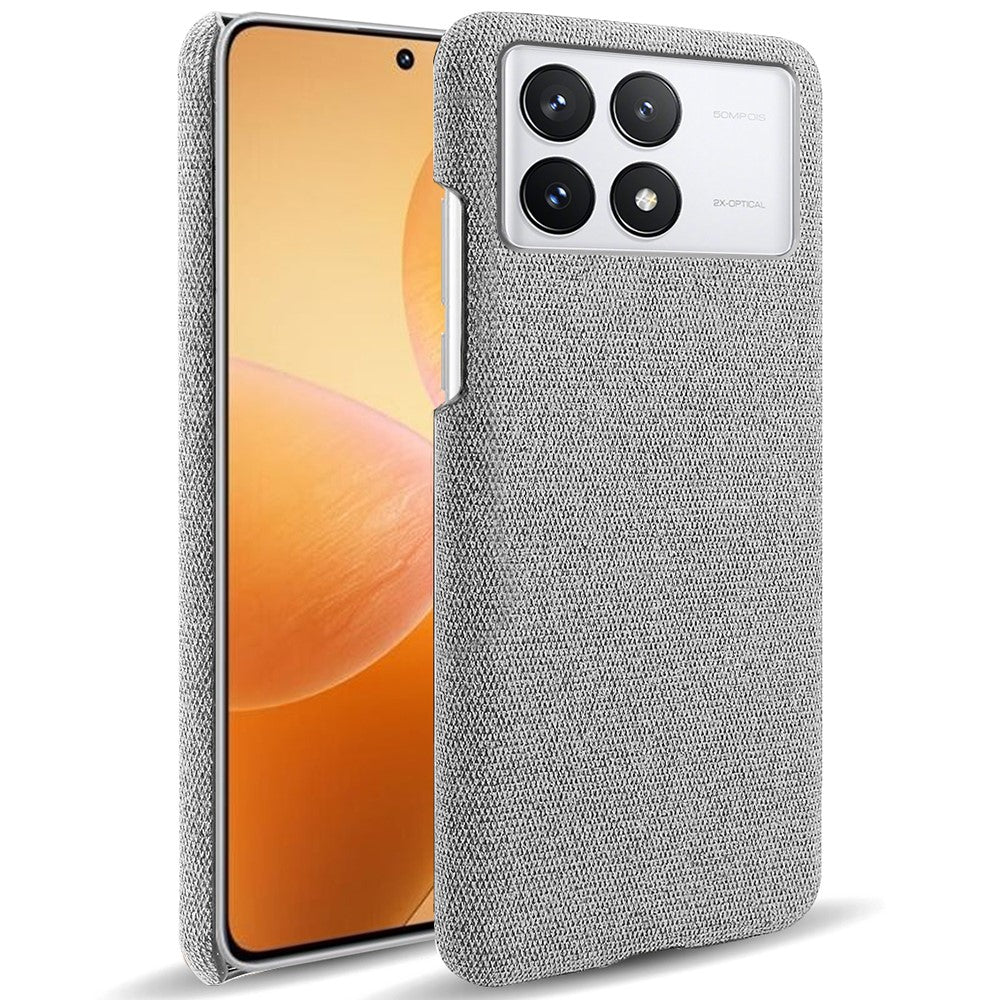 For Xiaomi Redmi K70E 5G / Poco X6 Pro 5G Phone Case Soft Cloth Texture Anti-Shock Cover