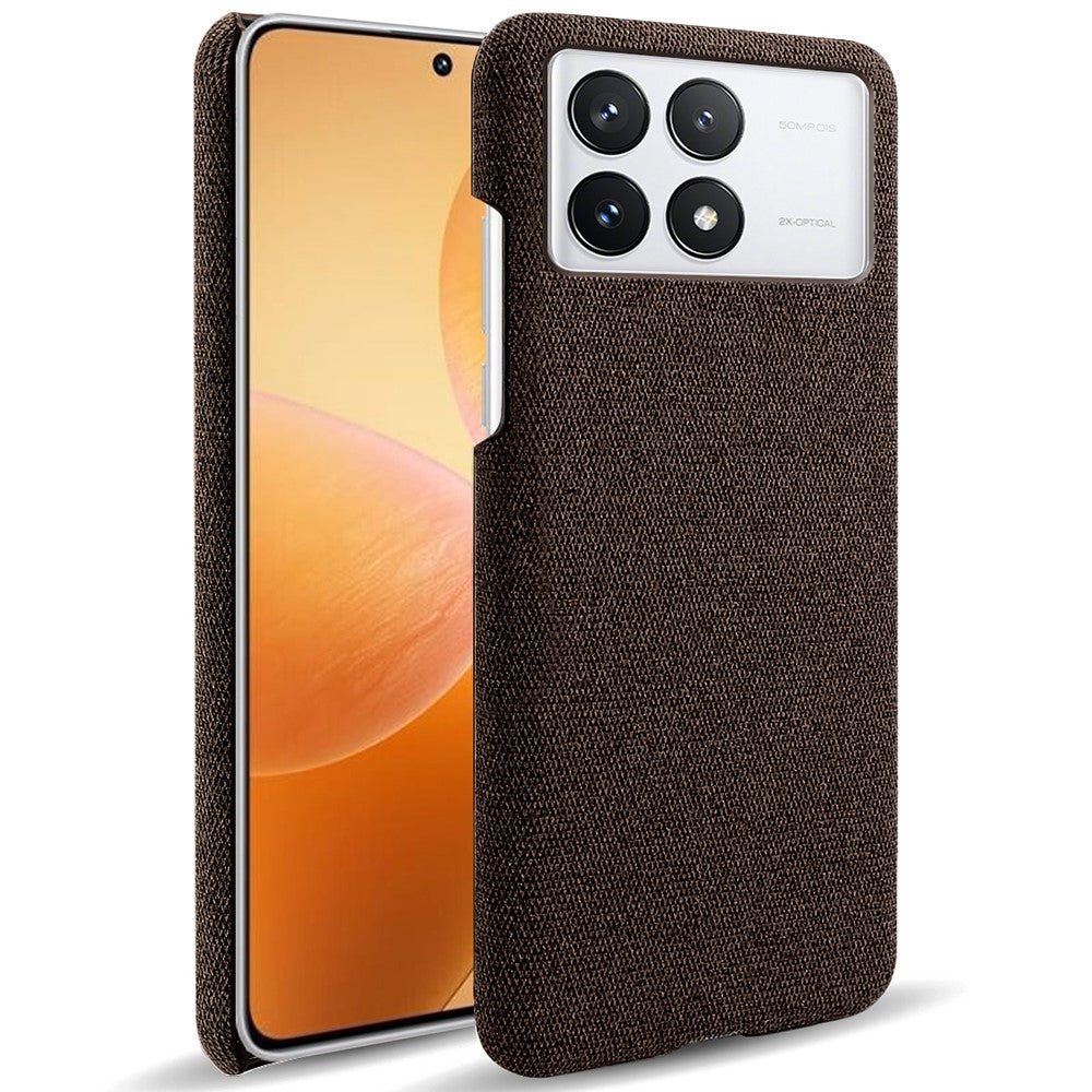For Xiaomi Redmi K70E 5G / Poco X6 Pro 5G Phone Case Soft Cloth Texture Anti-Shock Cover