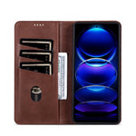 AZNS För Huawei Enjoy 70 4G / Nova Y72 4G PU-läder plånboksfodral magnetiskt absorberande vikbart mobilfodral