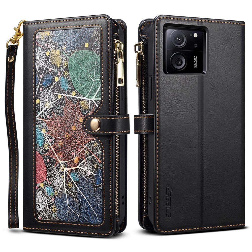 ESEBLE For Xiaomi Redmi K60 Ultra / 13T / 13T Pro Case Wallet Stand Phone Cover