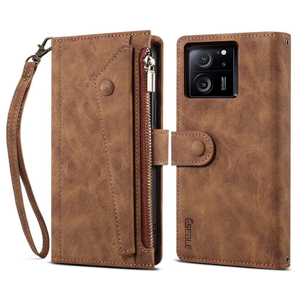 ESEBLE Star Series För Xiaomi Redmi K60 Ultra / 13T / 13T Pro Fodral Läder mobilfodral Plånbok