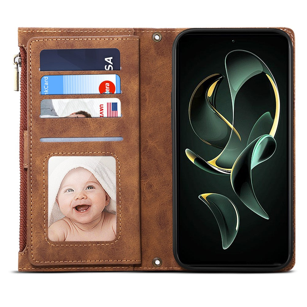ESEBLE Star Series För Xiaomi Redmi K60 Ultra / 13T / 13T Pro Fodral Läder mobilfodral Plånbok