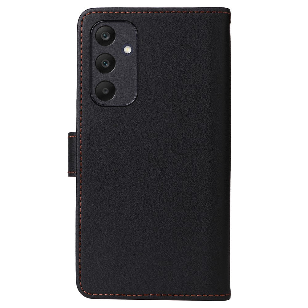 For Samsung Galaxy A25 5G (Global) (161mm) Magnetic Case BETOPNICE Detachable PU Leather Phone Cover with Strap