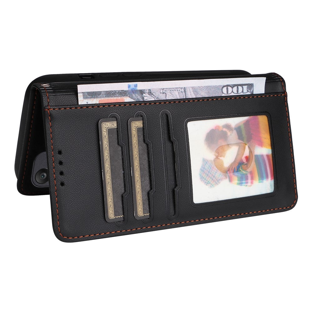 For Samsung Galaxy A25 5G (Global) (161mm) Magnetic Case BETOPNICE Detachable PU Leather Phone Cover with Strap