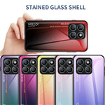 Hærdet glas cover til Honor X8b 4G anti-drop telefonbagside