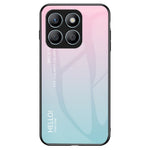 Hærdet glas cover til Honor X8b 4G anti-drop telefonbagside