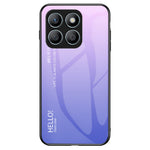 Hærdet glas cover til Honor X8b 4G anti-drop telefonbagside