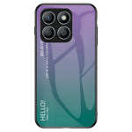 Hærdet glas cover til Honor X8b 4G anti-drop telefonbagside