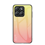 Hærdet glas cover til Honor X8b 4G anti-drop telefonbagside