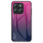 Hærdet glas cover til Honor X8b 4G anti-drop telefonbagside