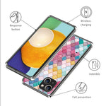 For iPhone 15 Plus Case Soft TPU Pattern Printing Smart Phone Cover