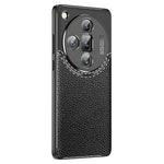 For Oppo Find X7 Ultra TPU Case Litchi Texture Anti-Scratch Mobile Phone Cover