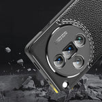 For Oppo Find X7 Ultra TPU Case Litchi Texture Anti-Scratch Mobile Phone Cover