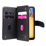 For Xiaomi Redmi 13C 4G / 13C 5G / 13R 5G / Poco M6 5G / Poco C65 4G Leather Case Wallet 10 Card Slots
