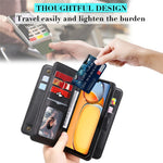 For Xiaomi Redmi 13C 4G / 13C 5G / 13R 5G / Poco M6 5G / Poco C65 4G Leather Case Wallet 10 Card Slots