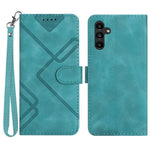 YX0040 Til Samsung Galaxy A15 5G Lædercover Præget Telefoncover Pung