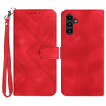 YX0040 Til Samsung Galaxy A15 5G Lædercover Præget Telefoncover Pung