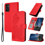 Til Samsung Galaxy A15 5G Telefoncovers Mandala Blomst Læder Pung Mobilcover med Rem