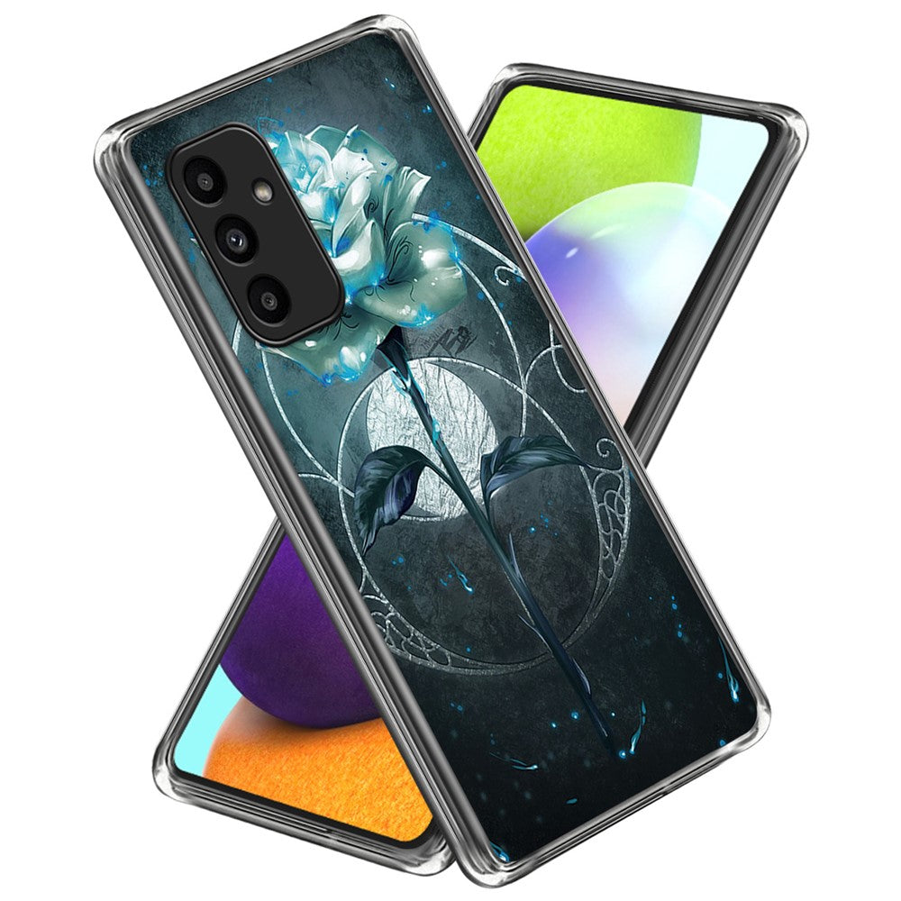 Til Samsung Galaxy A15 4G / A15 5G Mobiltelefonetuier Mønstertryk TPU-cover