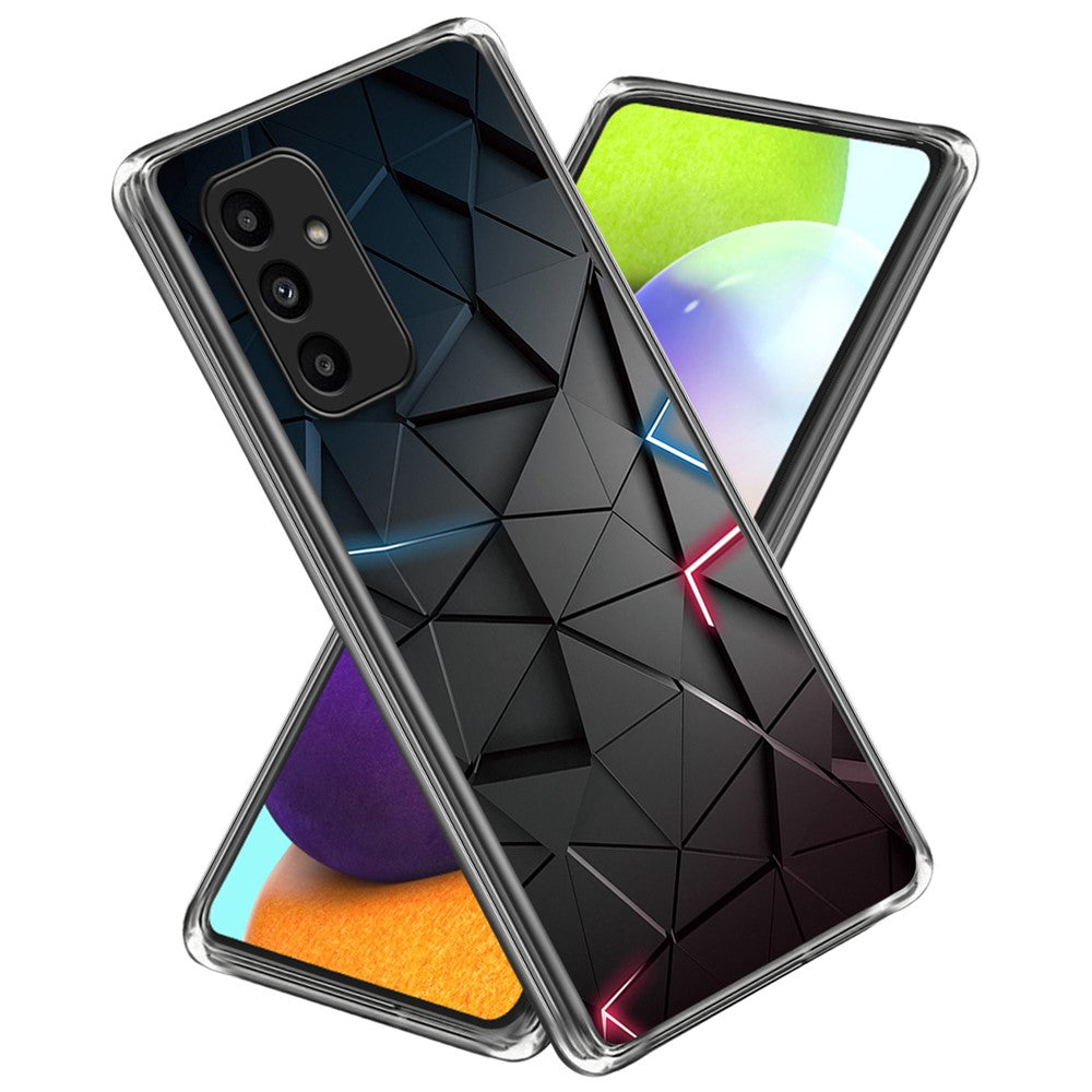 Til Samsung Galaxy A15 4G / A15 5G Mobiltelefonetuier Mønstertryk TPU-cover