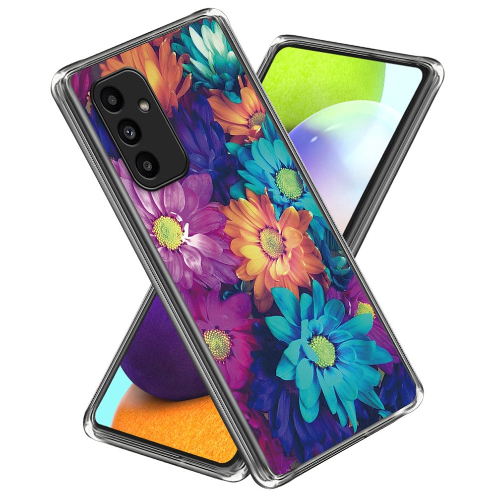 Til Samsung Galaxy A15 4G / A15 5G Mobiltelefonetuier Mønstertryk TPU-cover
