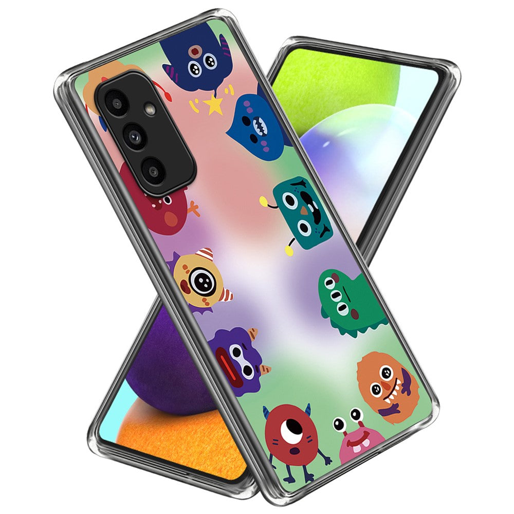 Til Samsung Galaxy A15 4G / A15 5G Mobiltelefonetuier Mønstertryk TPU-cover