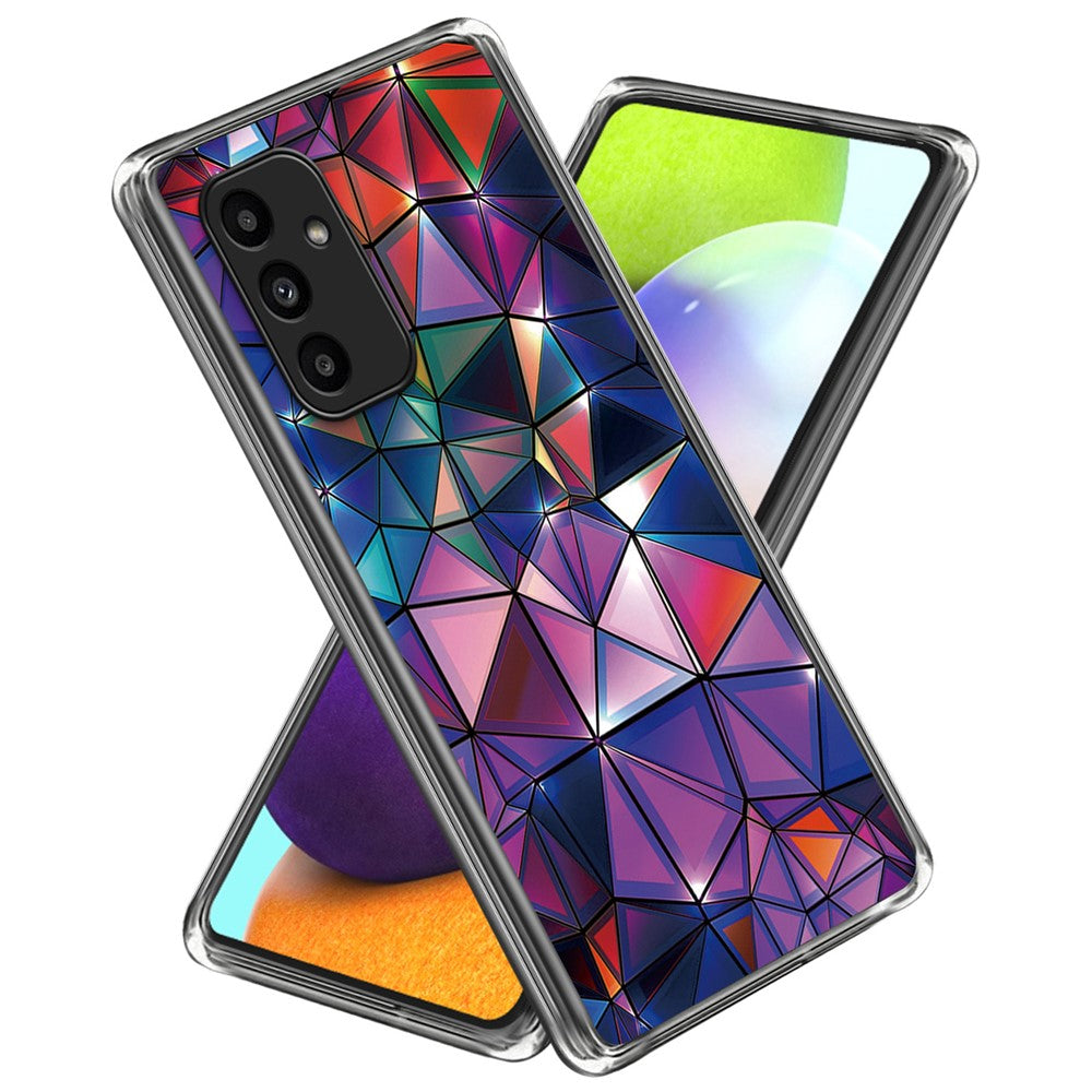 Til Samsung Galaxy A15 4G / A15 5G Mobiltelefonetuier Mønstertryk TPU-cover