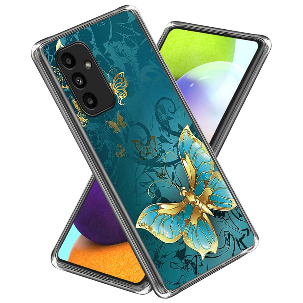 Til Samsung Galaxy A15 4G / A15 5G Mobiltelefonetuier Mønstertryk TPU-cover
