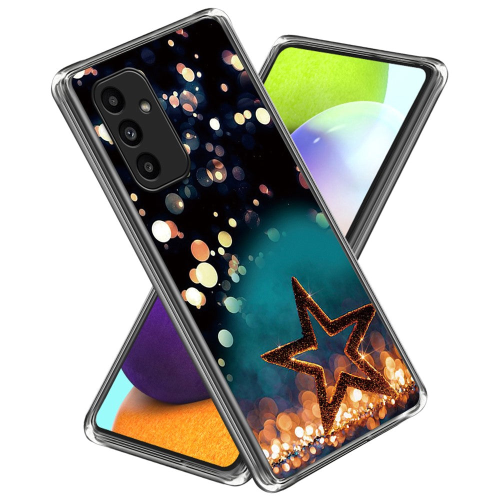 Til Samsung Galaxy A15 4G / A15 5G Mobiltelefonetuier Mønstertryk TPU-cover