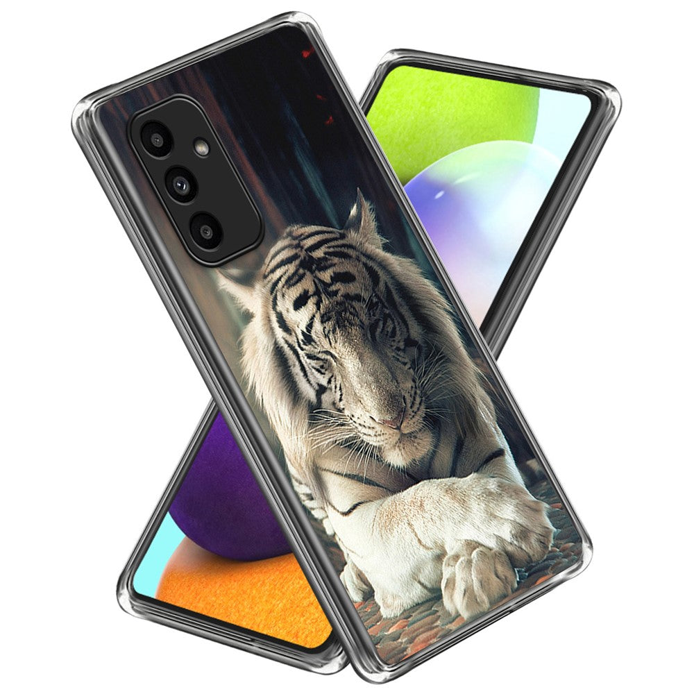 Til Samsung Galaxy A15 4G / A15 5G Mobiltelefonetuier Mønstertryk TPU-cover