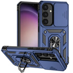For Samsung Galaxy S24+ Armour Phone Case Camera Protection Kickstand Cover