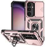 For Samsung Galaxy S24+ Armour Phone Case Camera Protection Kickstand Cover