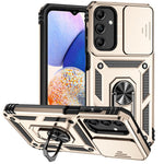 For Samsung Galaxy A15 5G Phone Case with Slide Camera Cover Military Grade Drop Protection