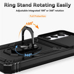 For Samsung Galaxy A05s 4G Armour Case Ring Holder Kickstand Protective Phone Cover