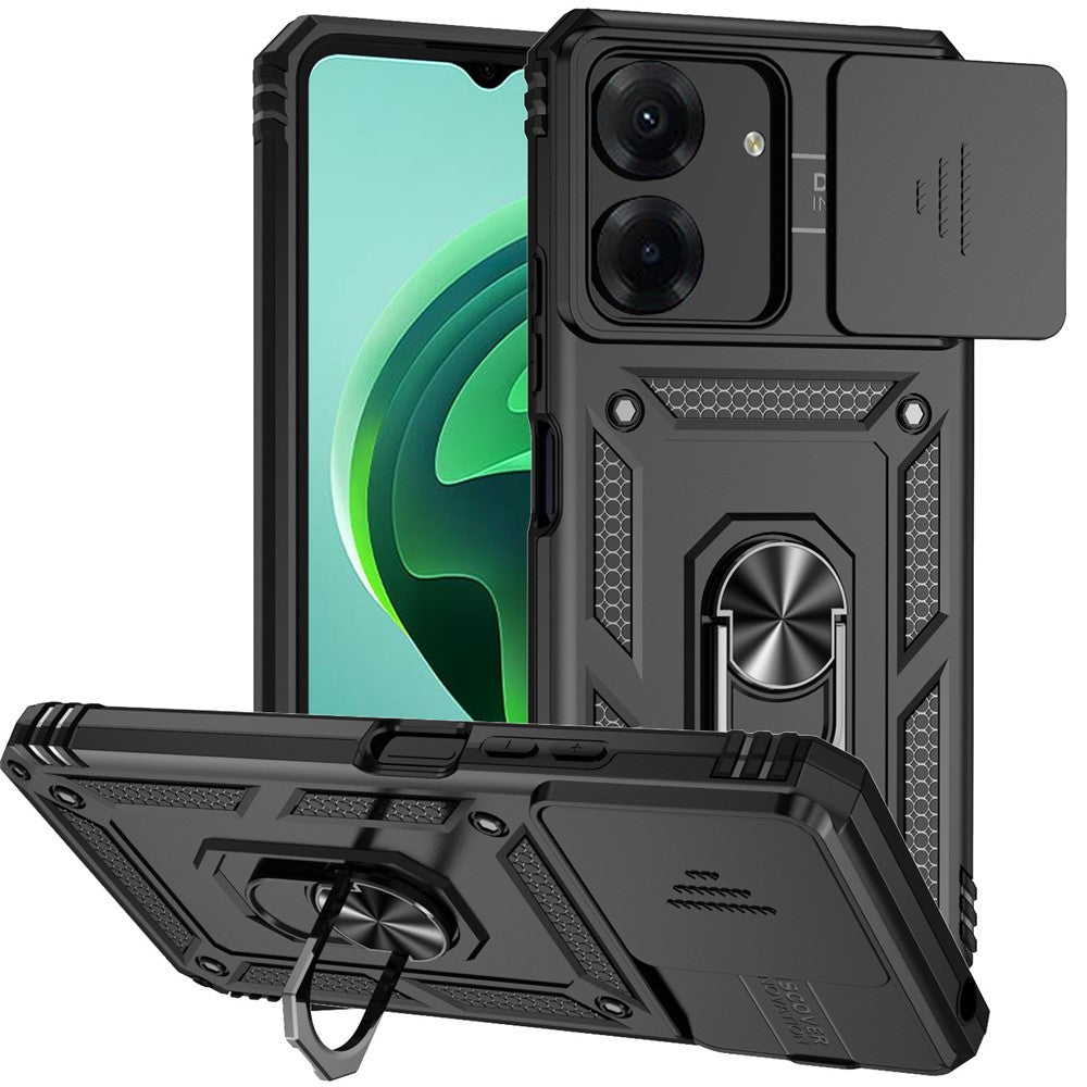 For Xiaomi Redmi 13C 4G / Poco C65 4G Phone Case Military Grade Camera Protection Cover
