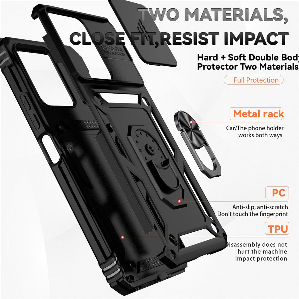 For Xiaomi Redmi 13C 4G / Poco C65 4G Phone Case Military Grade Camera Protection Cover