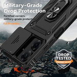 For Xiaomi Redmi 13C 4G / Poco C65 4G Phone Case Military Grade Camera Protection Cover