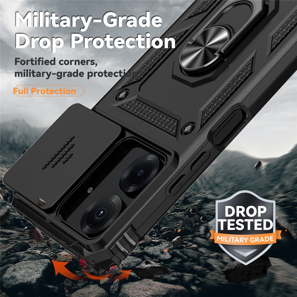 For Xiaomi Redmi 13C 4G / Poco C65 4G Phone Case Military Grade Camera Protection Cover