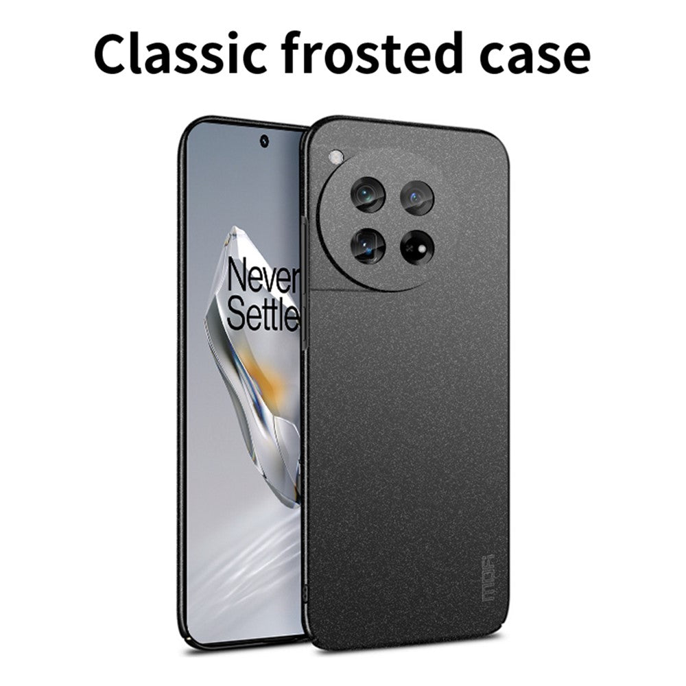 MOFI Shield Matte Series til OnePlus 12 5G Telefoncover Ultratyndt PC Bagside
