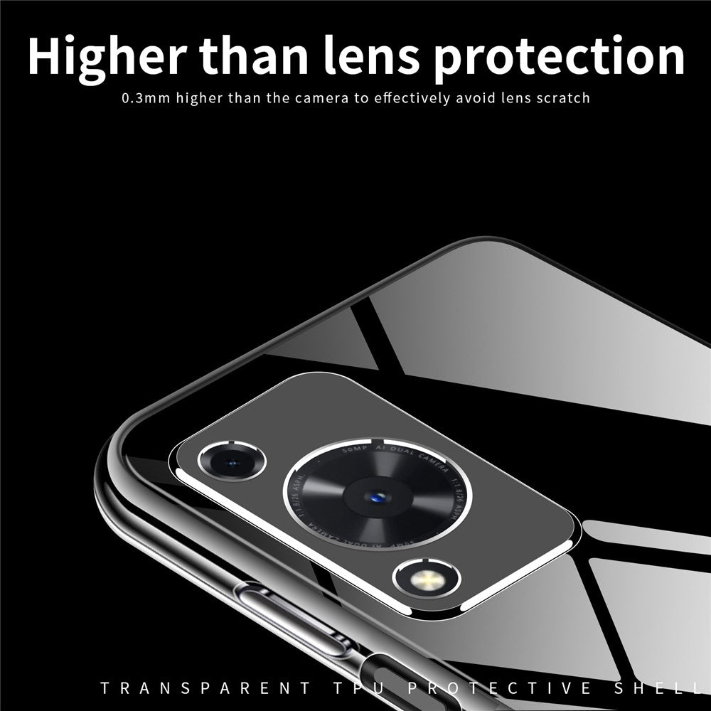 MOFI For Huawei Enjoy 70 4G / nova Y72 4G Anti-Scratch TPU Phone Case Cover HD Transparent Phone Shell